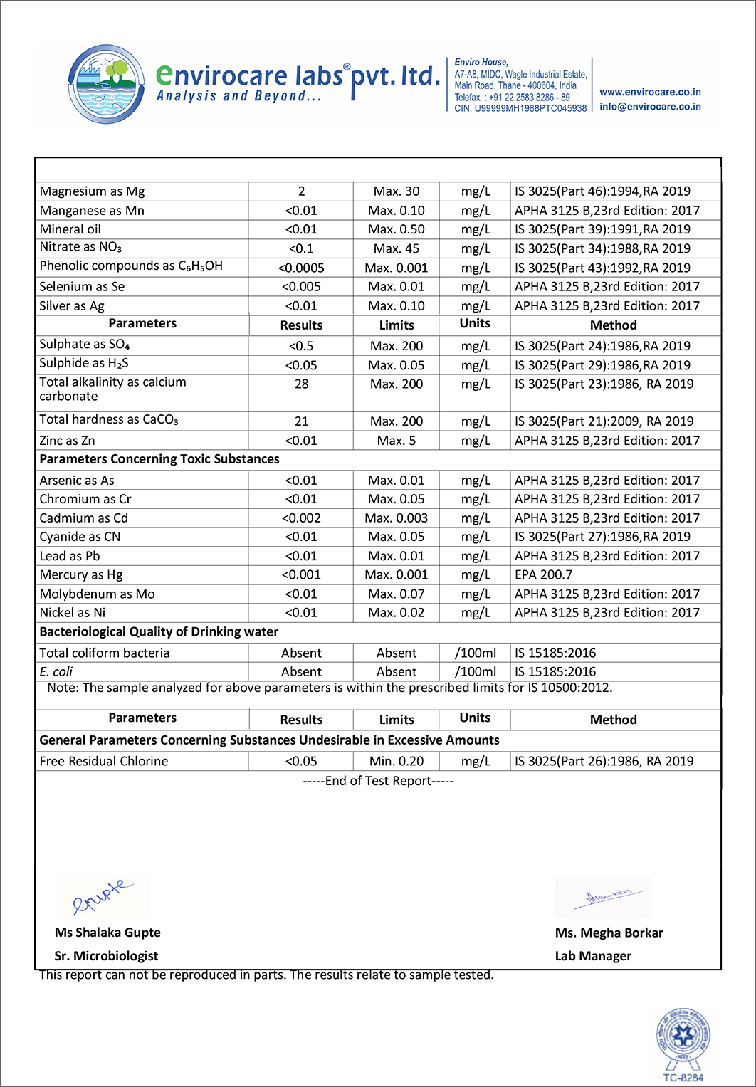 Certification Page 2