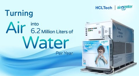 Turning Air into 6.2 Million Liters of Water with AirOWater