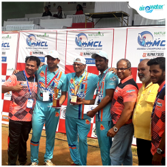 Air-O-Water associates with Mumbai Cricket League as #Pure Drinking Partner#